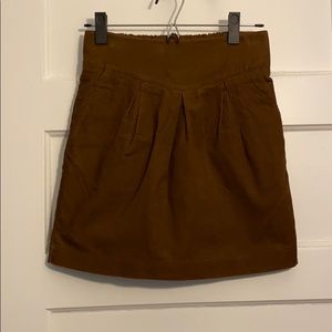 NWT Fossil corduroy skirt with pockets